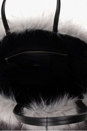 Dolce & Gabbana Fur shopper bag