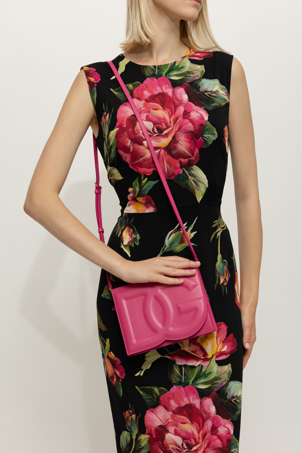 GenesinlifeShops Spain - Pink Leather shoulder bag with logo Dolce &  Gabbana - Dolce & Gabbana Kids комплект из двух трусов-брифов