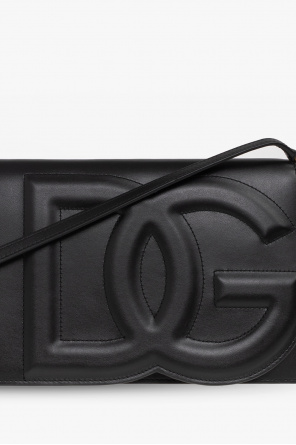 dolce TYPU & Gabbana Leather shoulder bag with logo