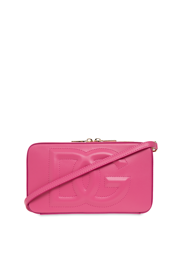 Dolce & Gabbana Leather shoulder bag with logo