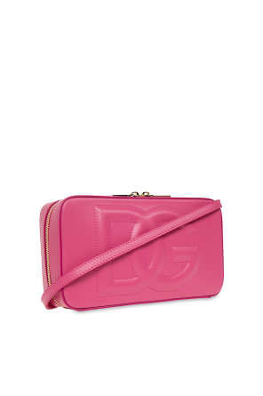 Dolce & Gabbana Leather shoulder bag with logo