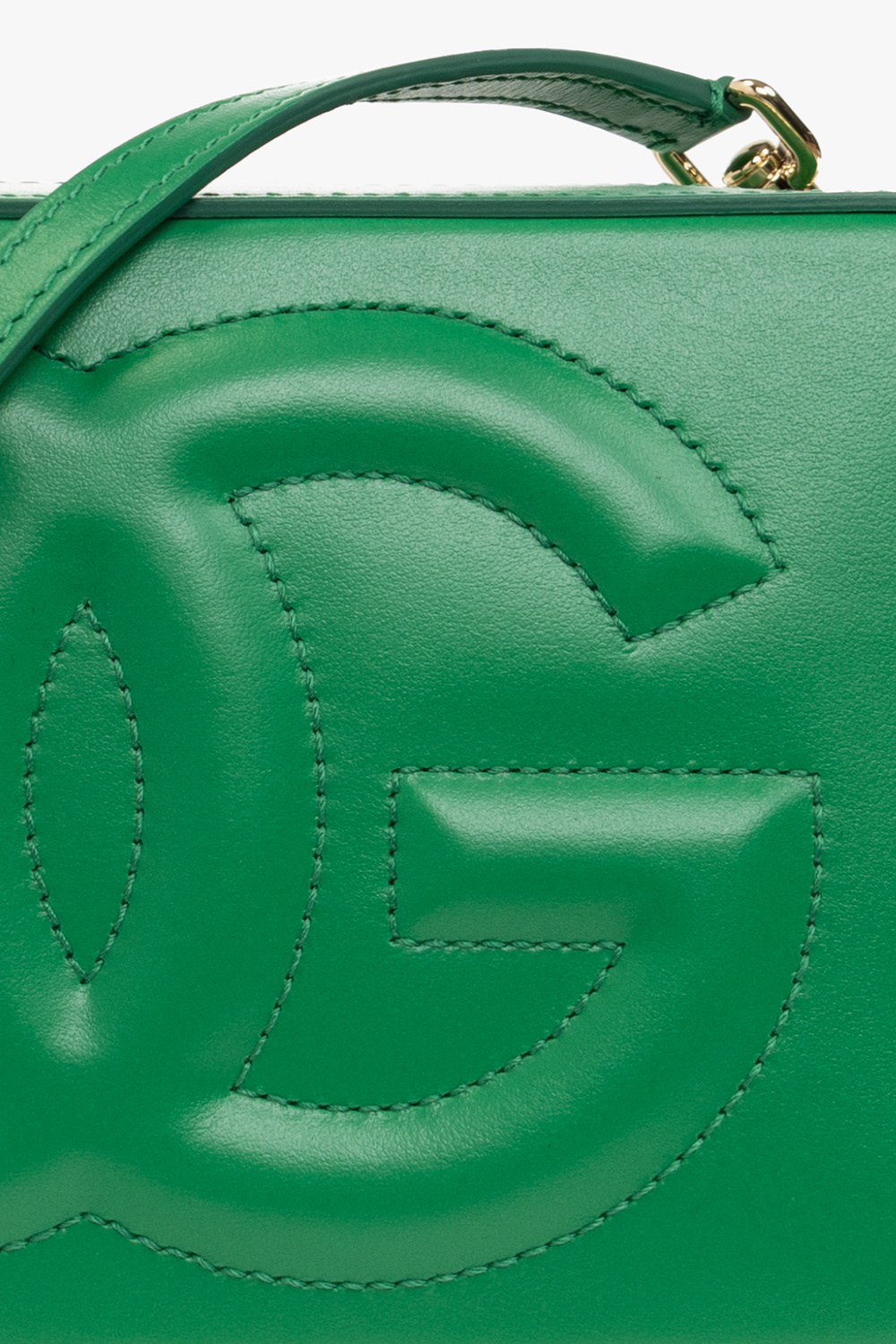 dolce piqu & Gabbana Leather shoulder bag with logo