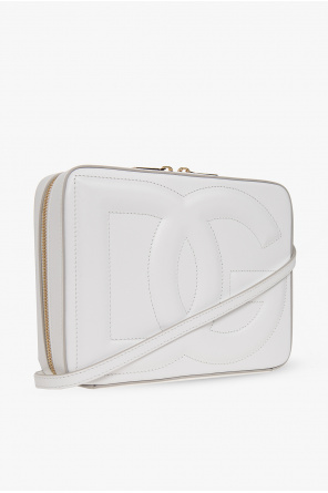dolce Westen & Gabbana Leather shoulder bag with logo
