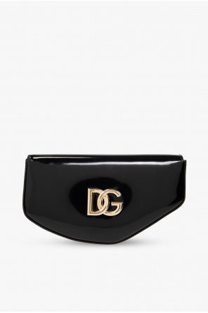 DOLCE & GABBANA PRINTED SWEATPANTS Dolce & Gabbana Derby-Schuhe mit Glanzoptik Schwarz