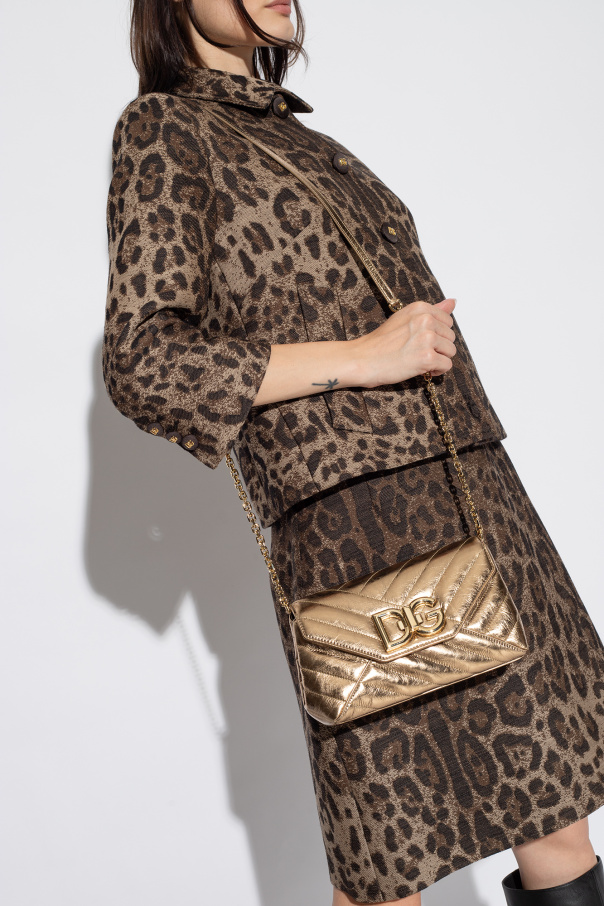 Dolce & Gabbana Pikowana torba na ramię 'Lop'