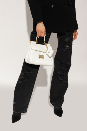 ‘sicily small’ shoulder bag od Dolce & Gabbana lace-up sleeveless corset