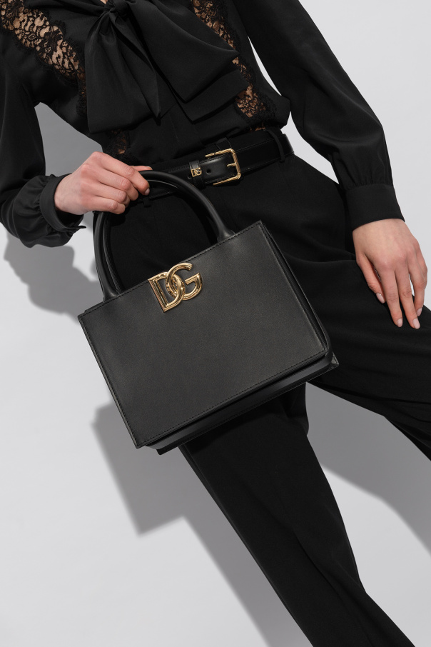 Dolce & Gabbana Skórzana torba do ręki
