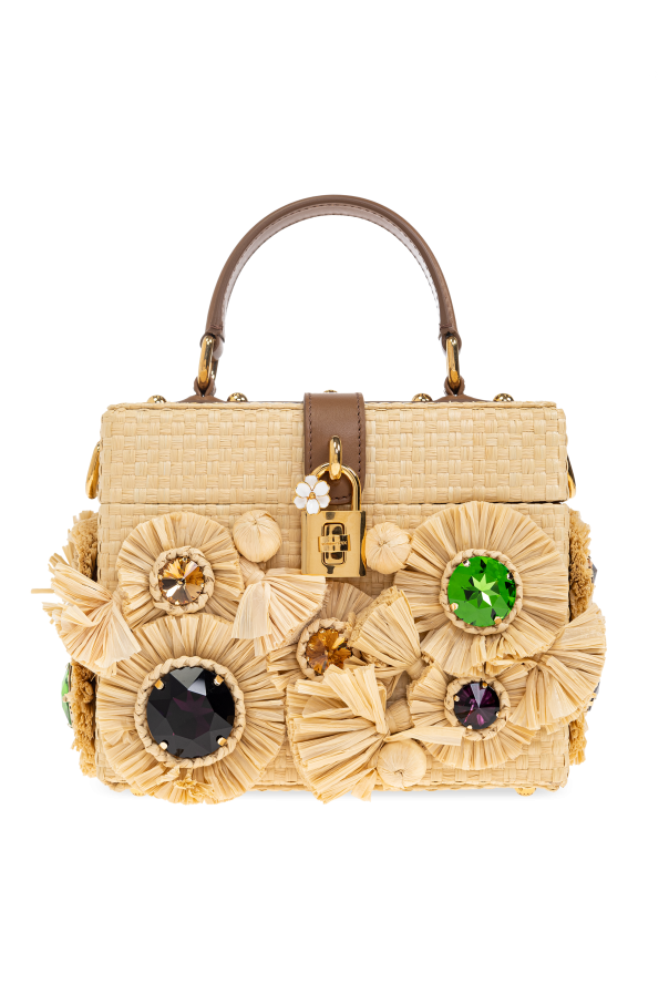Handbag with shimmering appliqués od Dolce & Gabbana