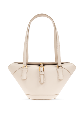 Leather shoulder bag