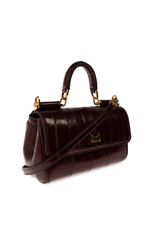 Dolce & Gabbana Skórzana torba ‘My Sicily’