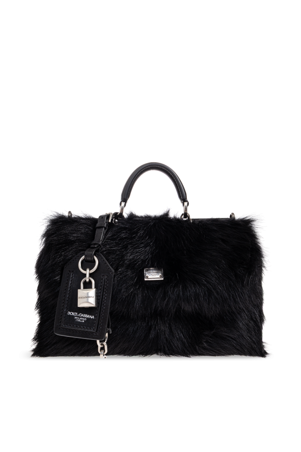 Furry handbag od Dolce & Gabbana