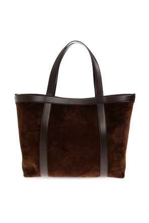 Dolce & Gabbana Zamszowa torba z logo