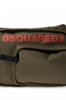 Dsquared2 GREEN Belt bag with logo