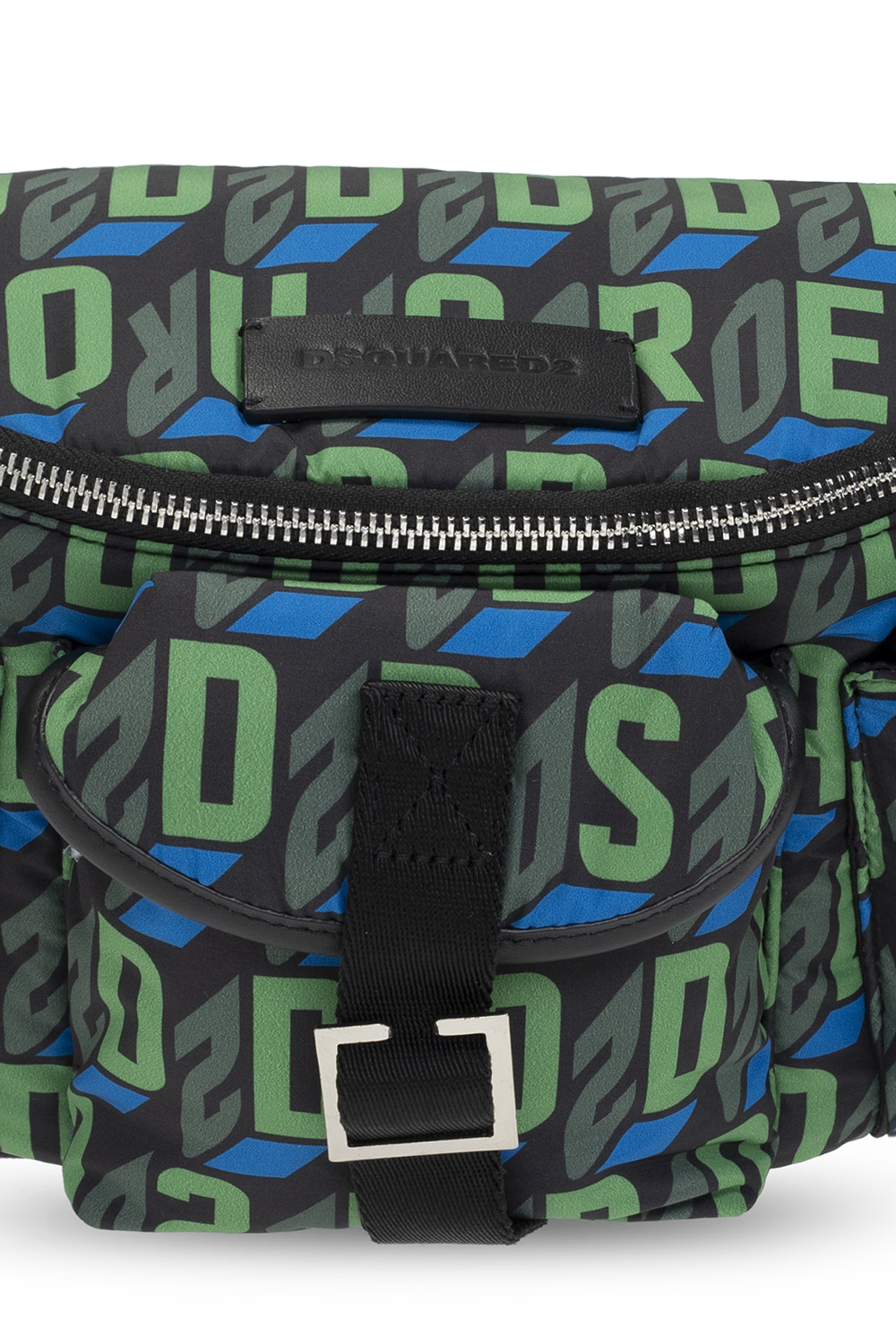 Dsquared2 AMIRI logo plaque backpack