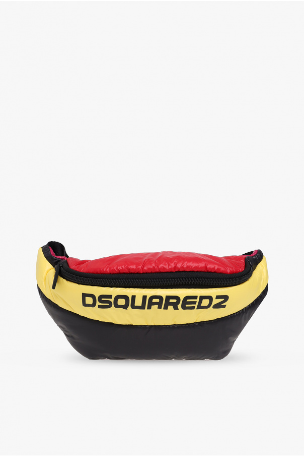 Dsquared2 White leather shoulder bag for woman