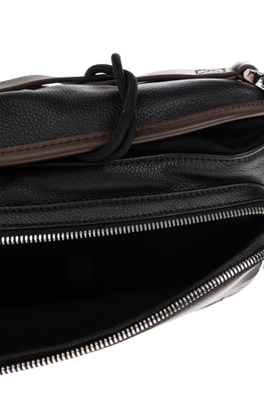 Dsquared2 Bolso de piel con logo