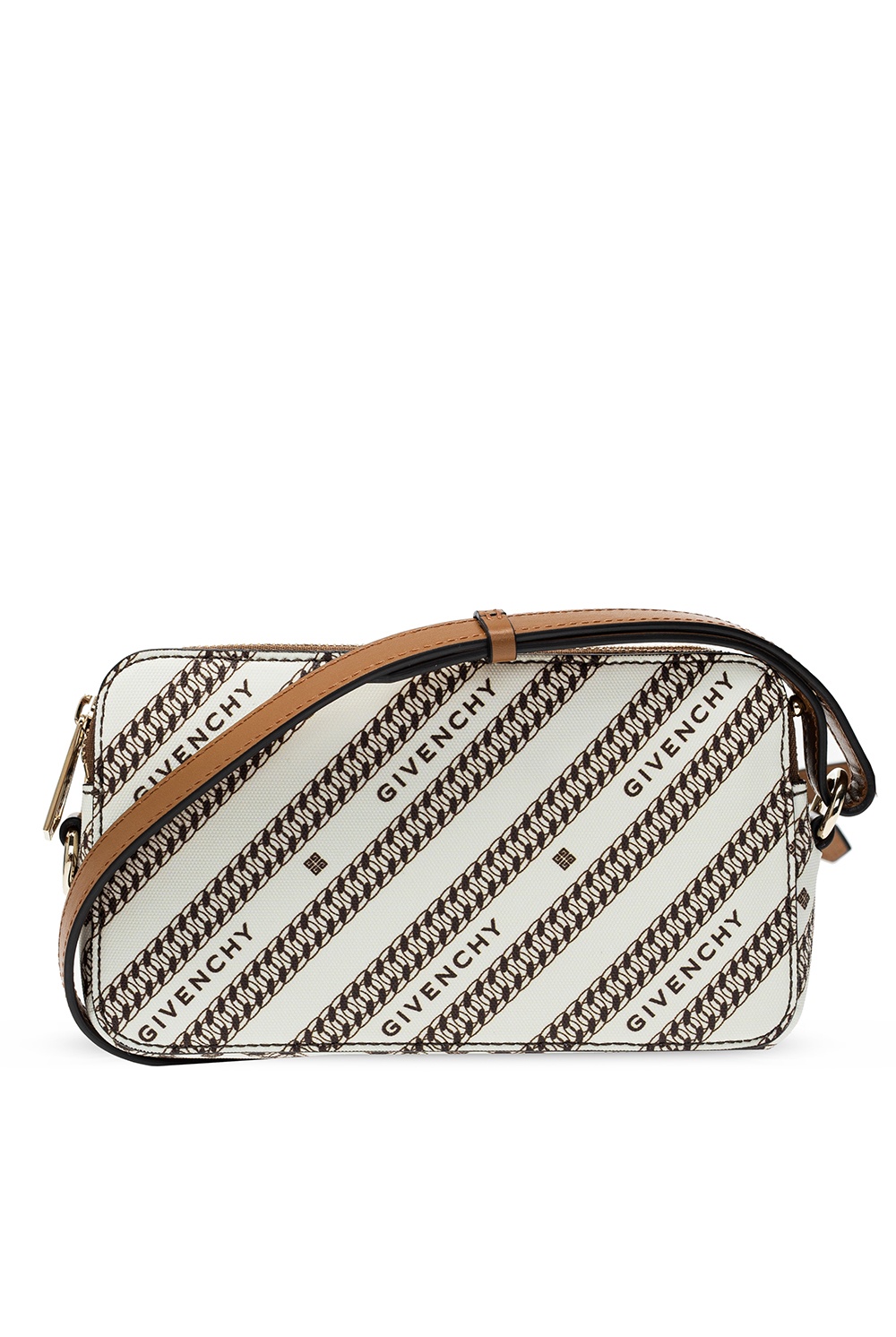 patterned shoulder bag