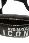Dsquared2 BLACK Leather belt bag