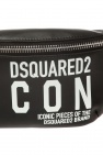 Dsquared2 BLACK Leather belt bag