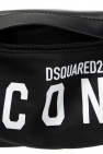 Dsquared2 BLACK Belt bag with logo