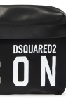 Dsquared2 BLACK Belt bag with logo
