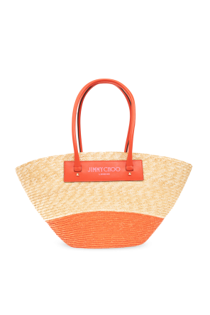 Torba ‘beach basket medium’ typu ‘shopper’ od Jimmy Choo