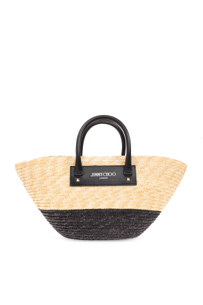 ‘beach basket small’ shopper bag od Jimmy Choo