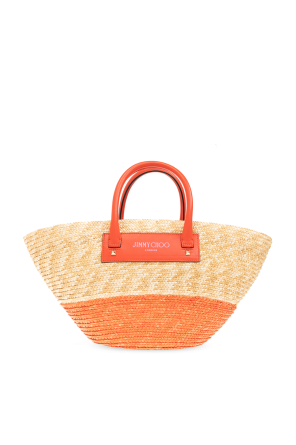 Torba ‘beach basket small’ typu ‘shopper’ od Jimmy Choo