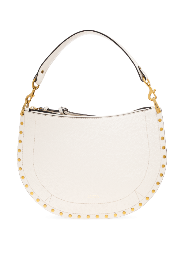 Leather shoulder bag ‘Oskan Soft Zip’ od Isabel Marant