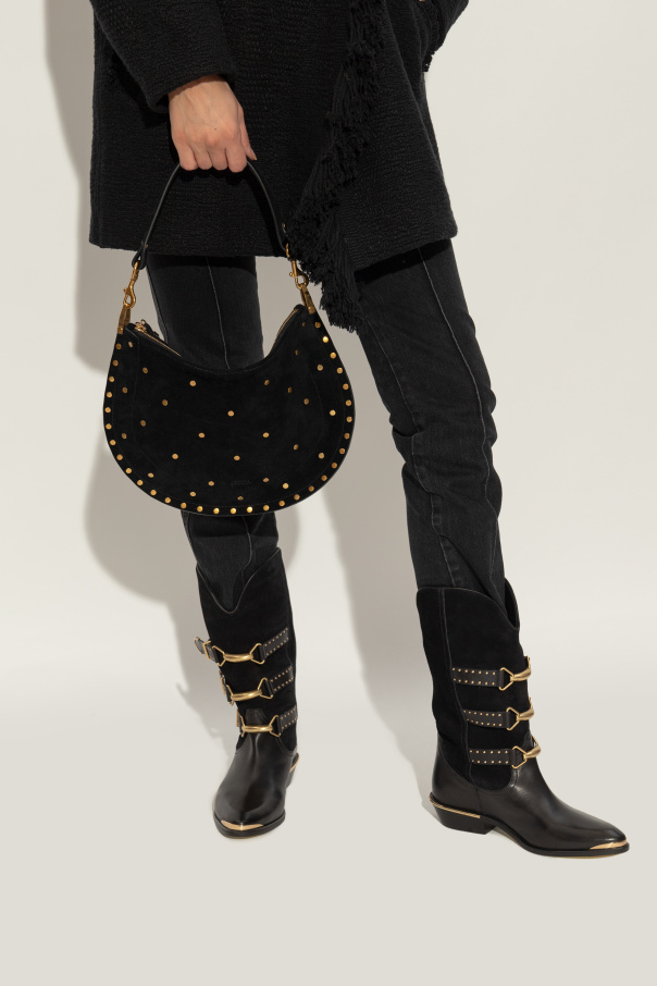 Isabel Marant Shoulder bag "Oskan Soft Zip"