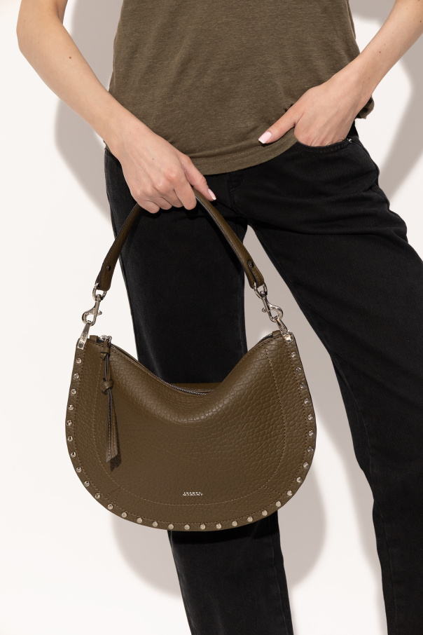 Isabel Marant Bolso bandolera de cuero ‘Oskan Soft Zip’
