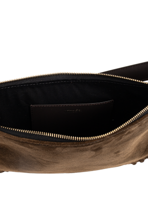 Isabel Marant Umhängetasche aus Veloursleder ‘Oskan Soft Zip’