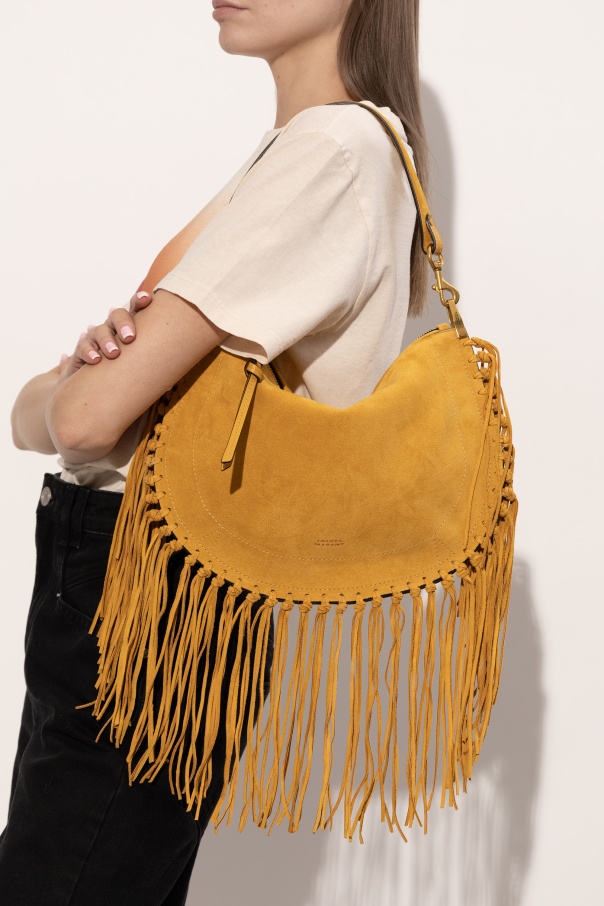 Isabel Marant Bolso bandolera de ante ‘Oskan Soft Zip’