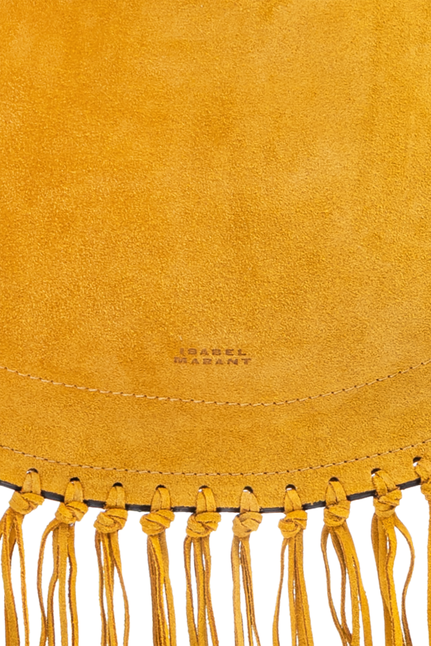 Isabel Marant Bolso bandolera de ante ‘Oskan Soft Zip’