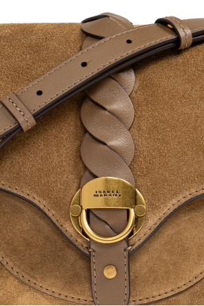 Isabel Marant Bolso bandolera de ante ‘Altay Small’
