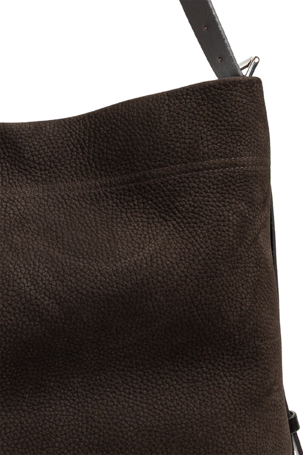 Lemaire Suede bag from the "Belted" line