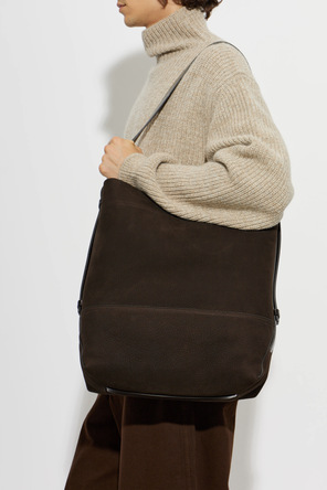 Lemaire Suede bag from the "Belted" line