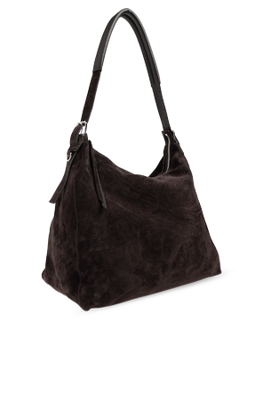 Lemaire Suede bag from the "Belted" line