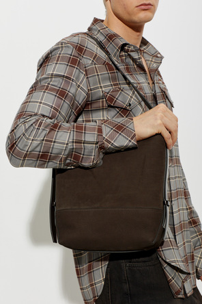 Lemaire Zamszowa torba z linii `Belted`