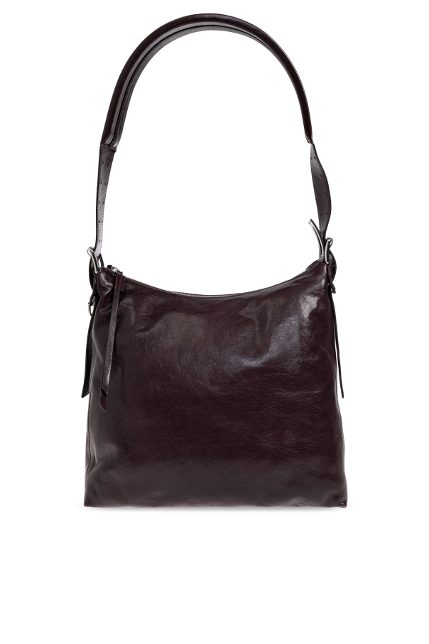 Lemaire Leather shoulder bag "Belted Small"