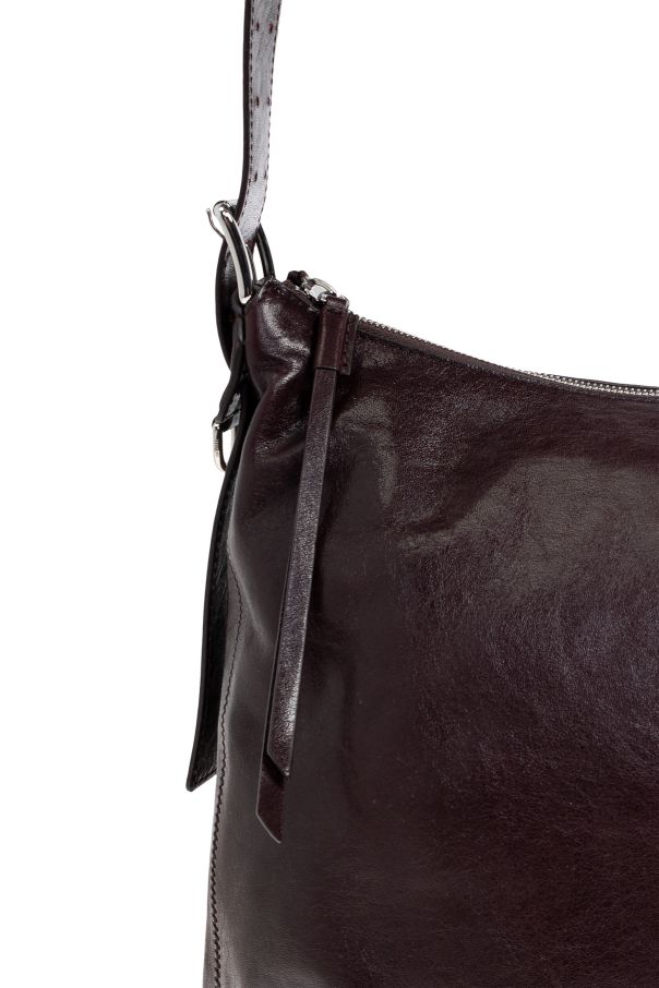 Lemaire Leather shoulder bag "Belted Small"