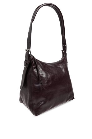 Lemaire Leather shoulder bag "Belted Small"