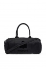 Isabel Marant BLACK Holdall bag with logo