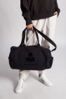 Isabel Marant BLACK Holdall bag with logo