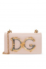 Dolce & Gabbana logo-charm chain necklace