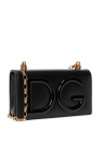 Black cashmere from DOLCE & GABBANA featuring chunky knit and straight hem Smartphone case