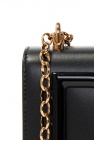 Black cashmere from DOLCE & GABBANA featuring chunky knit and straight hem Smartphone case