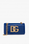 Dolce & Gabbana logo-plaque denim western shirt Blue