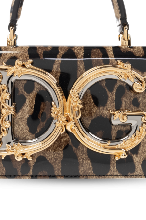 Dolce & Gabbana Shoulder bag with animal print