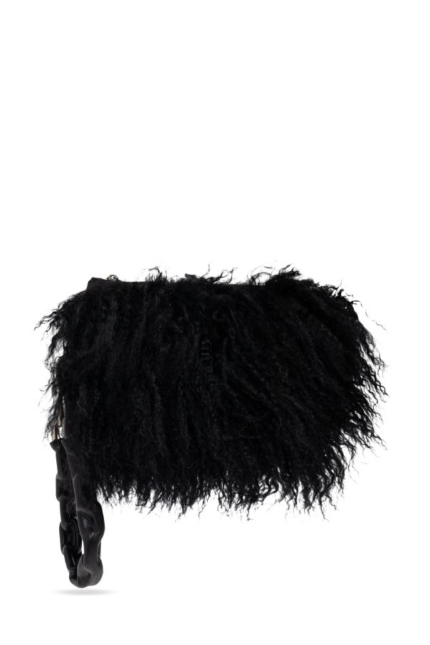 Furry clutch od Dolce & Gabbana